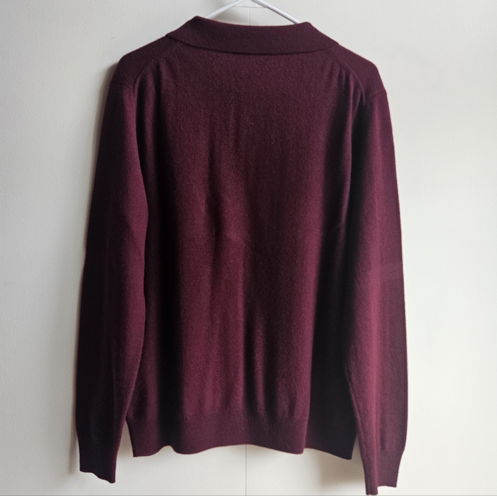 Black Brown 100% Cashmere Pullover Sweater in Men's L - Picture 9 of 16